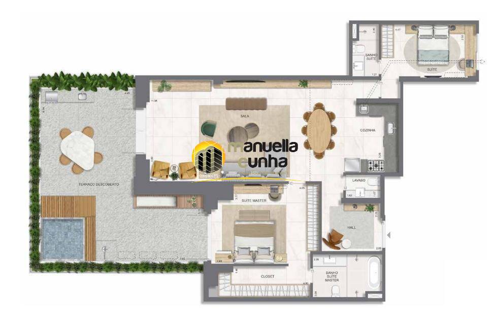 Apartamento, 2 quartos, 194 m² - Foto 12