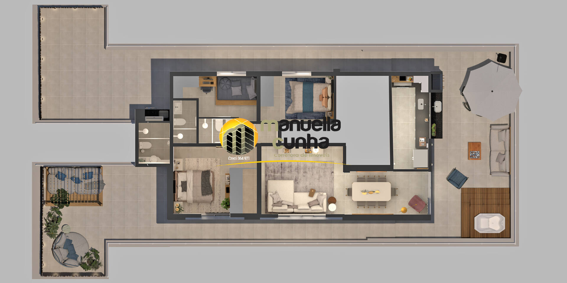 Apartamento, 3 quartos, 237 m² - Foto 33