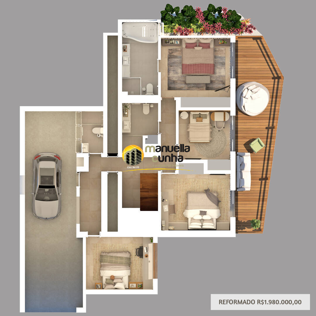 Casa de Condomínio, 5 quartos - Foto 50