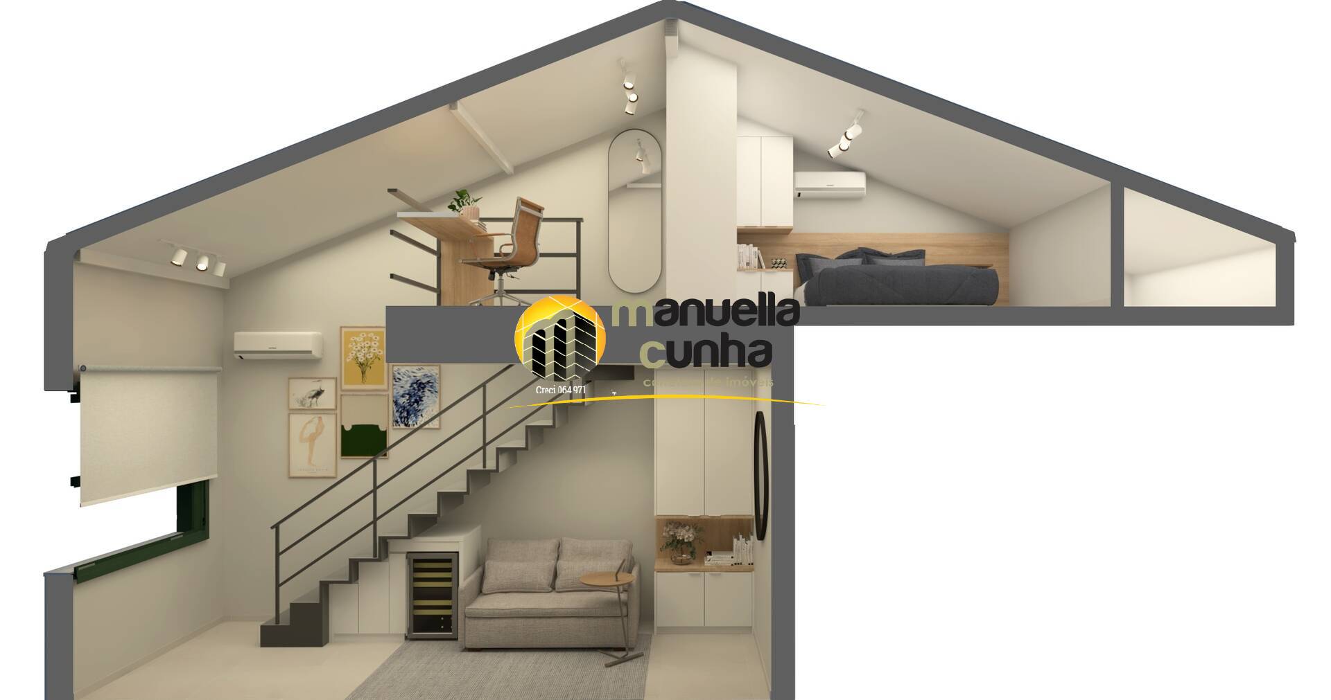 Apartamento, 1 quarto, 64 m² - Foto 16